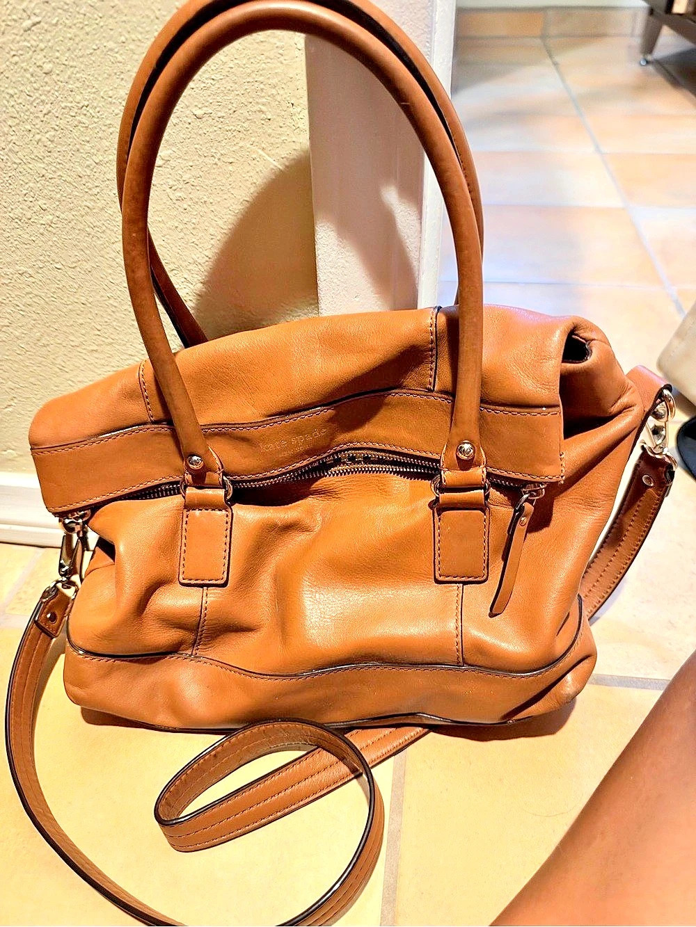Kate Spade Brown Leather Satchel